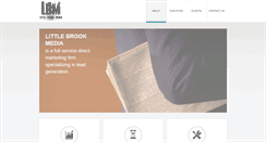 Desktop Screenshot of littlebrookmedia.com